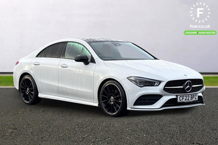 2022 Mercedes-Benz CLA CLA 180 AMG Line Premium + Night Ed 4dr Tip Auto Coupe PETROL Automatic