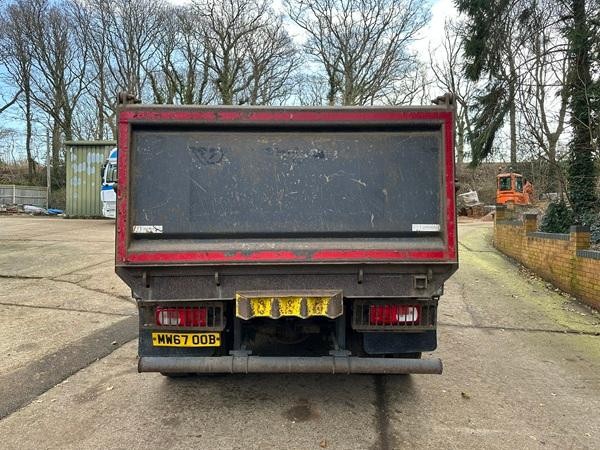 Daf CF400 Steel Body Tipper 8x4 Automatic Release Tailboard 