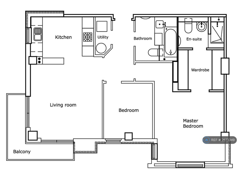 2 bedroom flat in Jefferson Place, Manchester, M4 (2 bed) (#2673349)