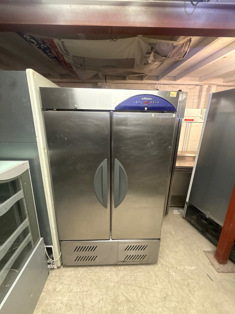 image for Commercial double door Williams fridge like new cafe shop restaurant 