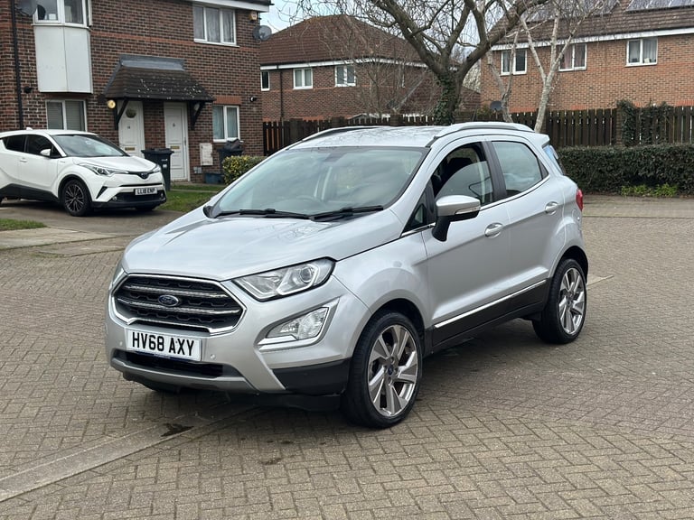 2019 Ford EcoSport Titanium 1.0L Petrol Automatic Full Service History 7K Miles 1YR NEW MOT  1 OWNER