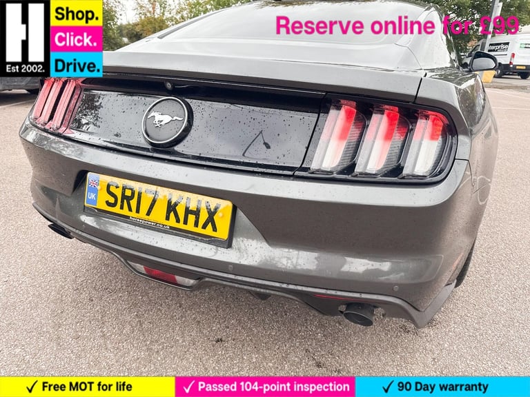 2017 Ford Mustang 2.3T EcoBoost Fastback 2dr Petrol Manual Euro 6 (317 ps) COUPE Petrol Manual