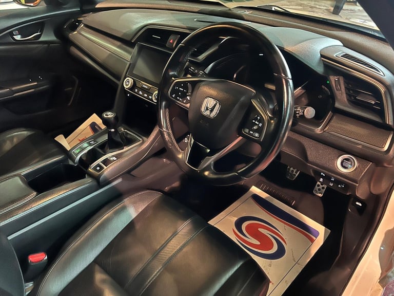 2017 Honda Civic 1.0 VTEC Turbo EX Euro 6 (s/s) 5dr HATCHBACK Petrol Manual