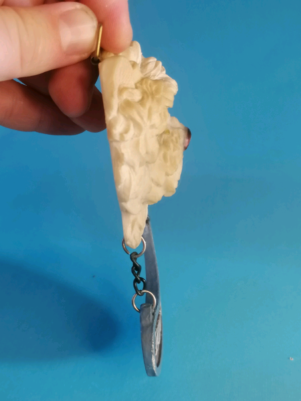 5,5 inch. (welcome). Dogs sculpture. 