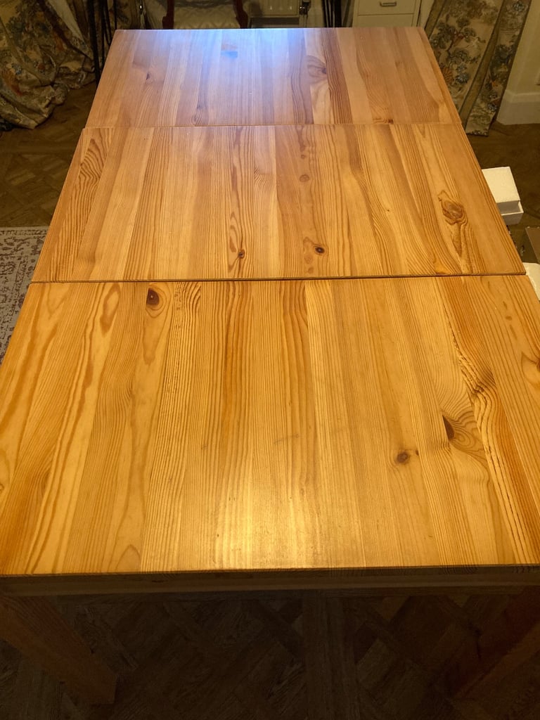 IKEA wooden table. 6 seater