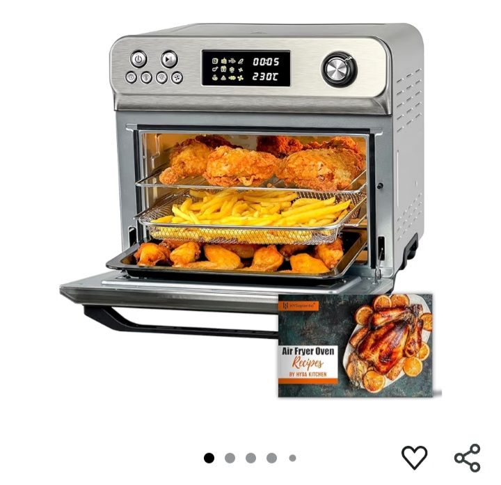 image for HYSapientia® 24L Air Fryer Oven With Rotisserie Large XXL