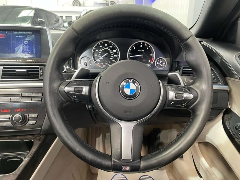 2013 BMW 6 Series 3.0 640d M Sport Convertible 2dr Diesel Auto Euro 5 (s/s) (313 ps) M SPORT  Con...