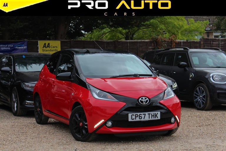 image for 2017 Toyota AYGO 1.0 VVT-i x-cite 4 Red Bi-Tone Euro 6 5dr HATCHBACK Petrol Manual