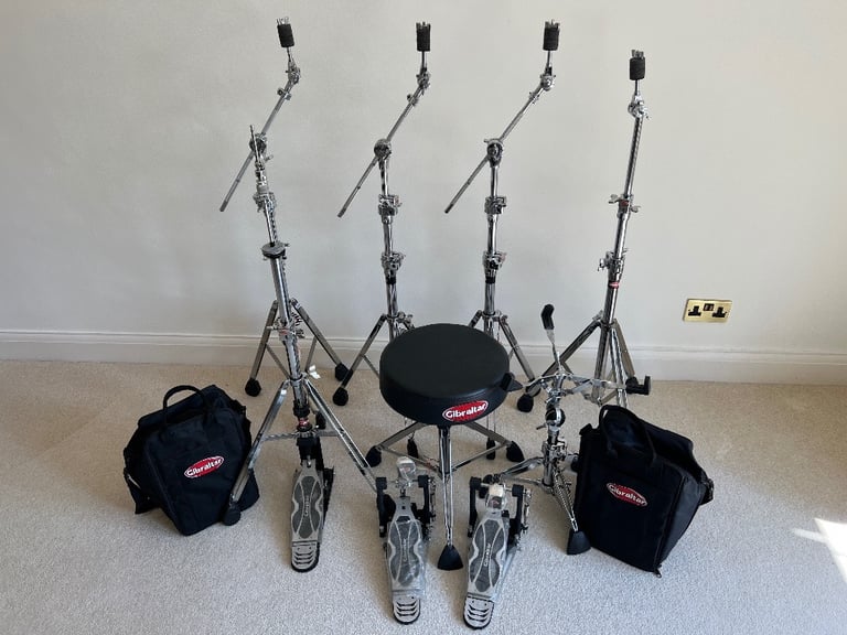 Gibraltar hardware - cymbal stands/snare/hi-hat/throne/pedals