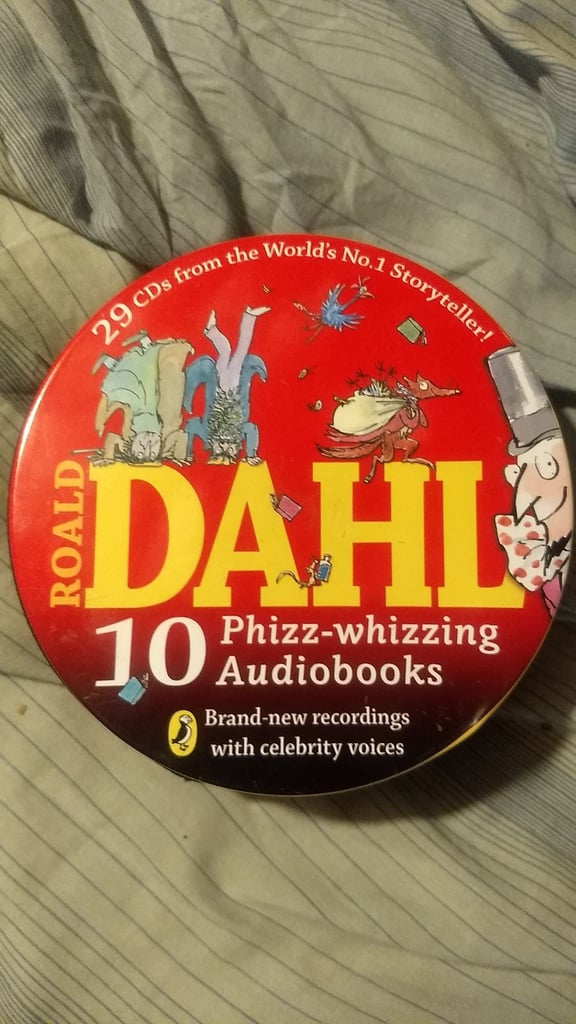 image for  Roald dahl 10 phiz whizzing Audiobooks (29 CDs). 10 classic stories read by celebrities