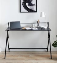 Black Plastic Foldable Desk