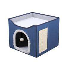 Multifunctional Sisal Cats Scratching Board Foldable Pet Bed