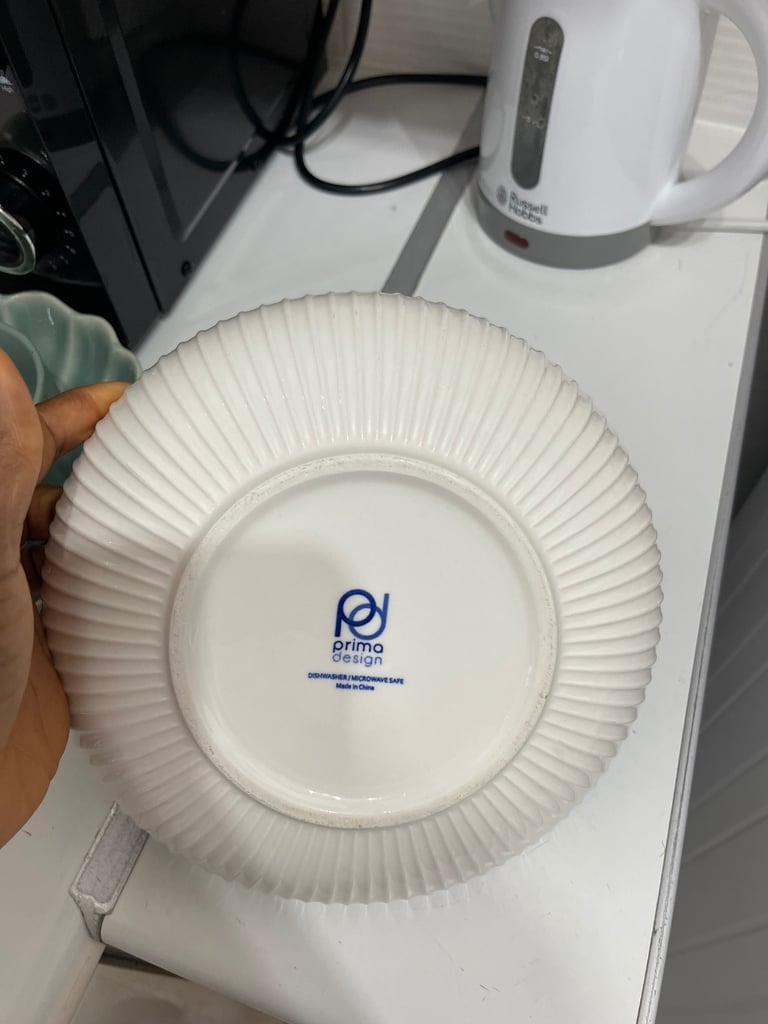 Snowflake Design Bowl plate