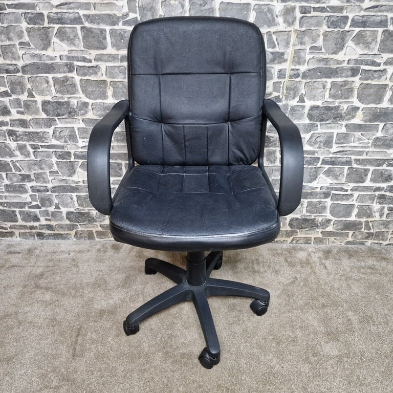 Black Swivel Office Chair