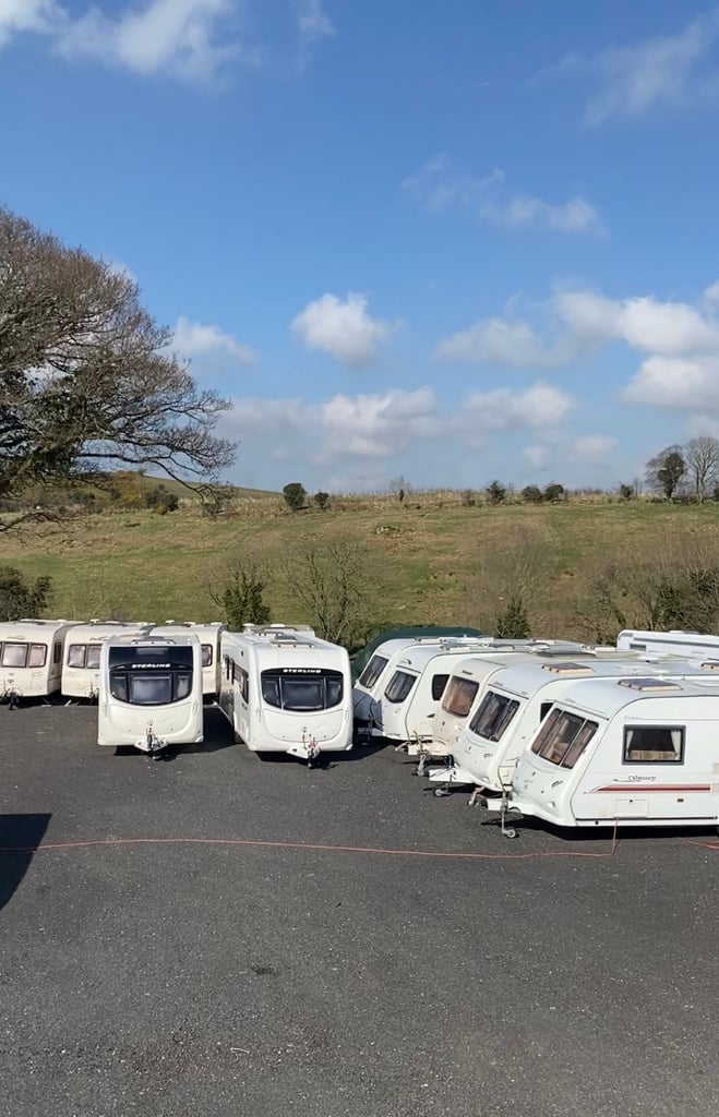 Lots of caravans for sale and hire 