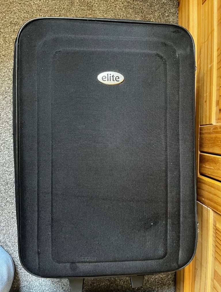 Black Cabin Suitcase 45x36x20cm - Lightweight