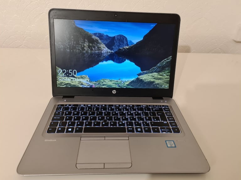 image for HP Elitebook 840 G3 Ultra HD Res: 2736x 1824 i5-6300U CPU 2.4Ghz 8GB Ram DDR3 256GB SSD Win 11