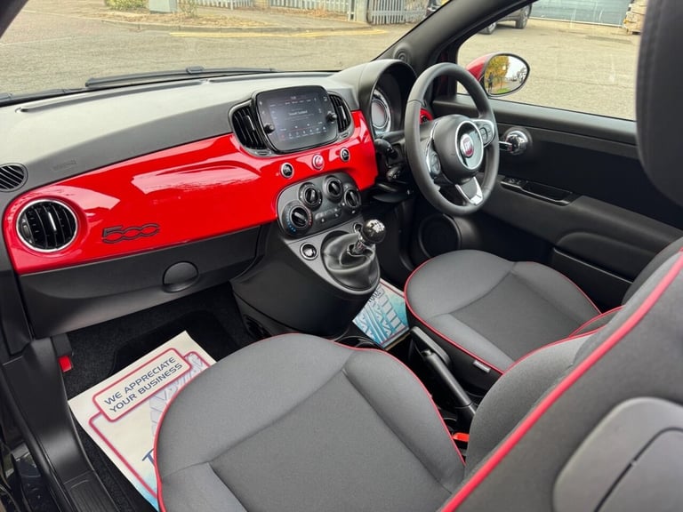 2023 Fiat 500C 1.0 MHEV RED Convertible 2dr Petrol Manual Euro 6 (s/s) (70 bhp) Convertible Petro...