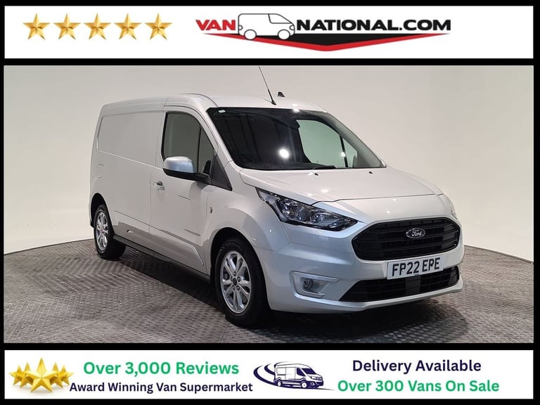 FORD TRANSIT CONNECT 1.5 250 ECOBLUE LIMITED P/V L2 120 BHP LWB DIESEL
