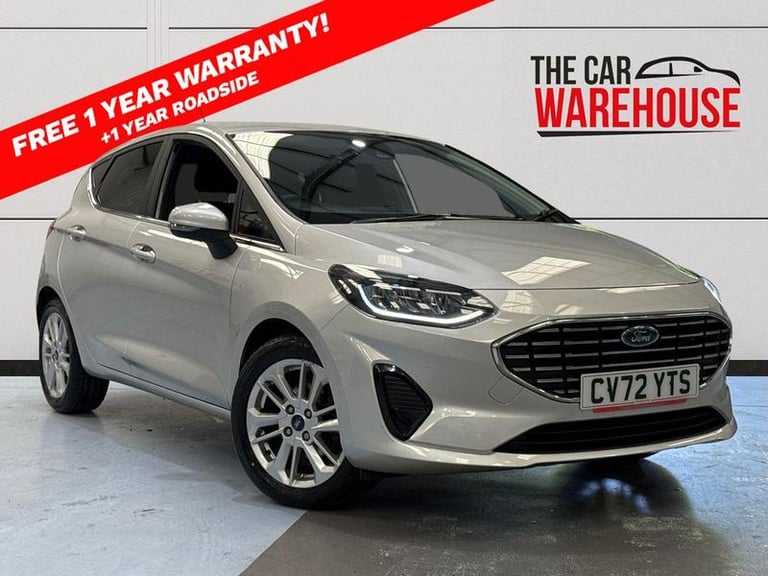 image for 2022 Ford Fiesta 1.0 EcoBoost Hybrid mHEV 125 Titanium 5dr Manual Hatchback Petrol Manual