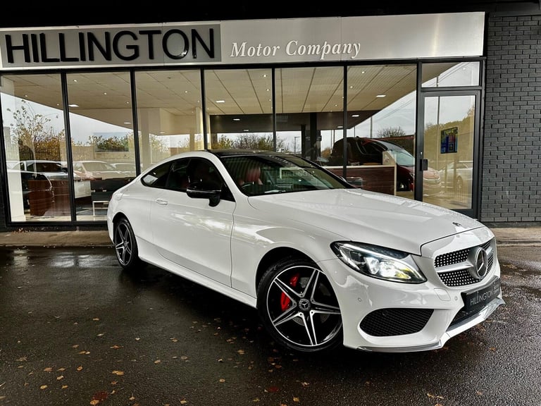 2017 Mercedes-Benz C Class 2.0 C200 AMG Line G-Tronic+ Euro 6 (s/s) 2dr COUPE Petrol Automatic