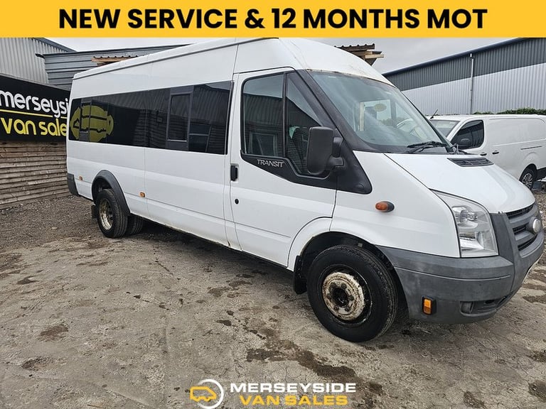 2009 Ford Transit 2.4 TDCi 430 Duratorq Minibus 4dr Diesel Manual RWD L4 H2 (113 bhp) Minibus Die...