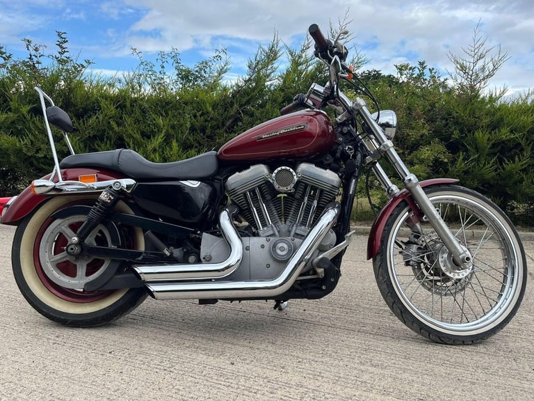 2009 09 HARLEY-DAVIDSON XL883C XL 883 C SPORTSTER CUSTOM CRUISER XLH883 - 2k MLS