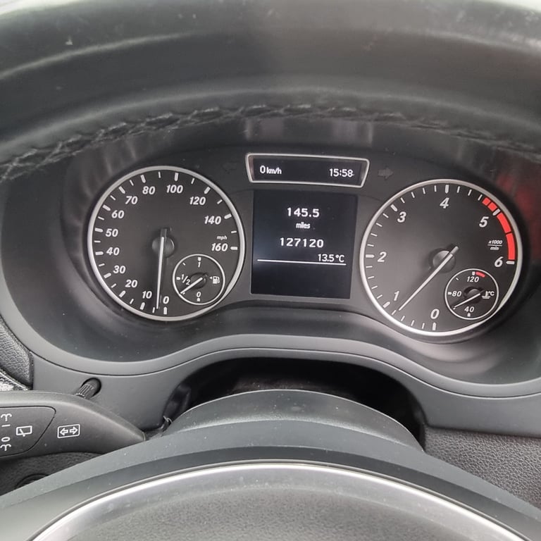 MERCEDES-BENZ W246 B180 CLASS 1.5 DIESEL 107 BHP YEAR 2014 £20 ROAD TAX PER YEAR&LONG  MOT!!!
