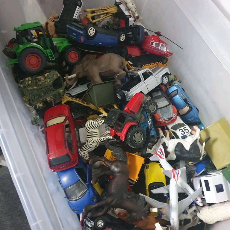 image for Box of kids toys