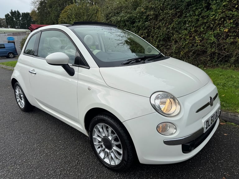 2011 Fiat 500 1.4 Lounge 2dr [Start Stop] CONVERTIBLE Petrol Manual