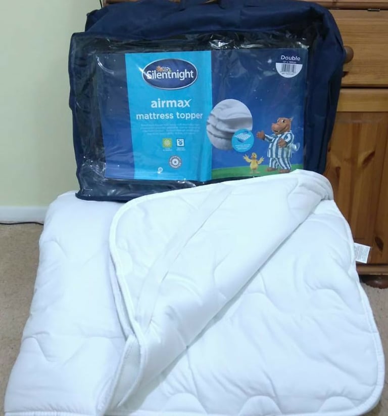 Nearly new Silentnight Mattress Topper for Double Bed,