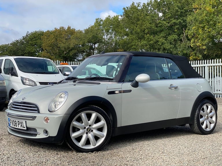 2008 MINI Convertible 1.6 One Sidewalk Euro 4 2dr Convertible Petrol Manual