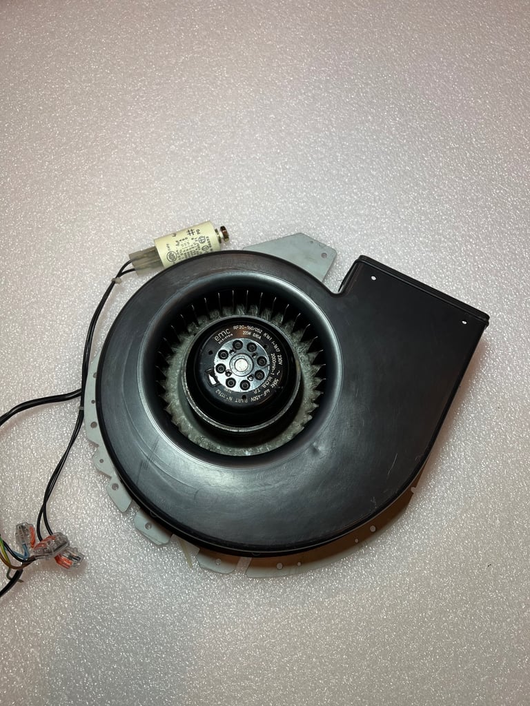 Industrial Centrifugal Blower Fan Emc RF2C-160/052  K161, 205w, 2000rpm, 0,90A