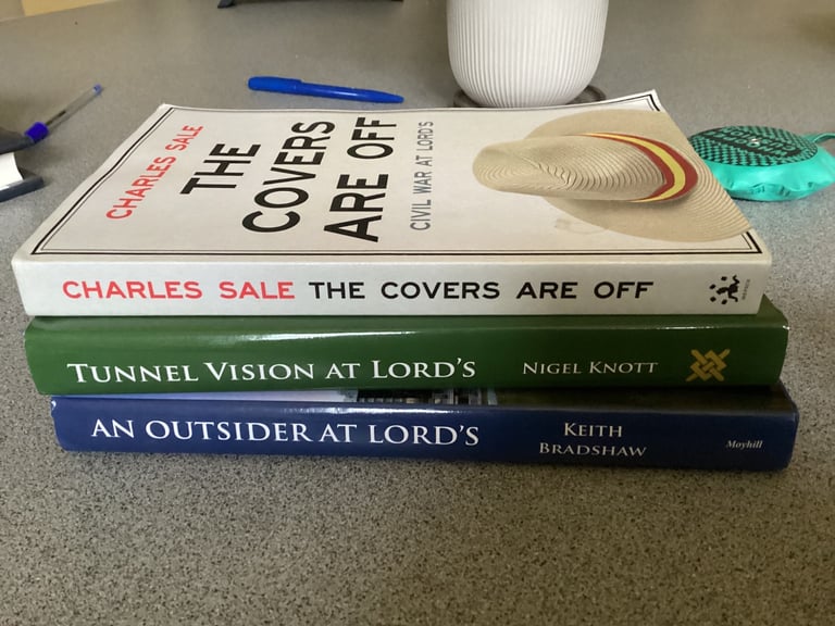 Cricket books about the MCC and Lords cricket ground