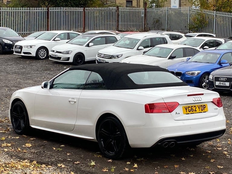 2012 Audi A5 Cabriolet 2.0 TDI S line Multitronic Euro 5 (s/s) 2dr CONVERTIBLE Diesel Automatic
