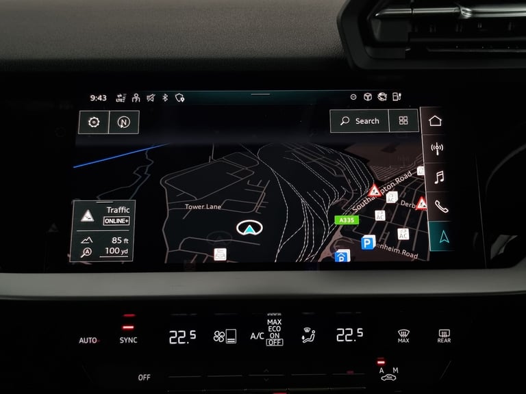 2023 Audi A3 1.4 TFSIe 40 Sport Sportback 5dr Petrol Plug-in Hybrid S Tronic Euro 6 (s/s Hatchbac...