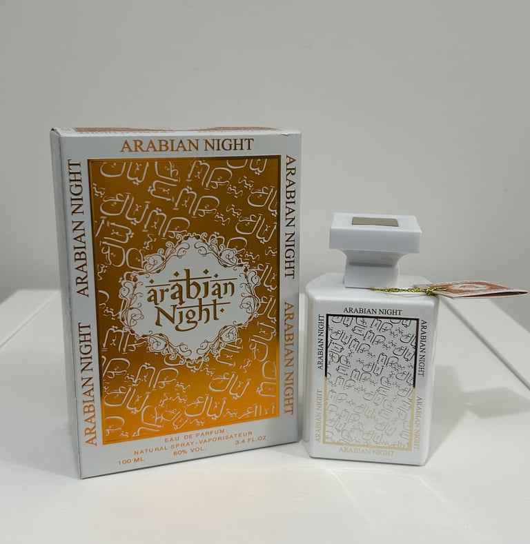 image for ARABIAN NIGHTS 100ml EAU DE PARFUM BY MOHAMMED MAHABUB PERFUMES UAE (LAST LONG)
