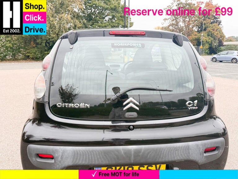  Citroen C1 1.0i VTR+ Euro 4 3dr Petrol Manual