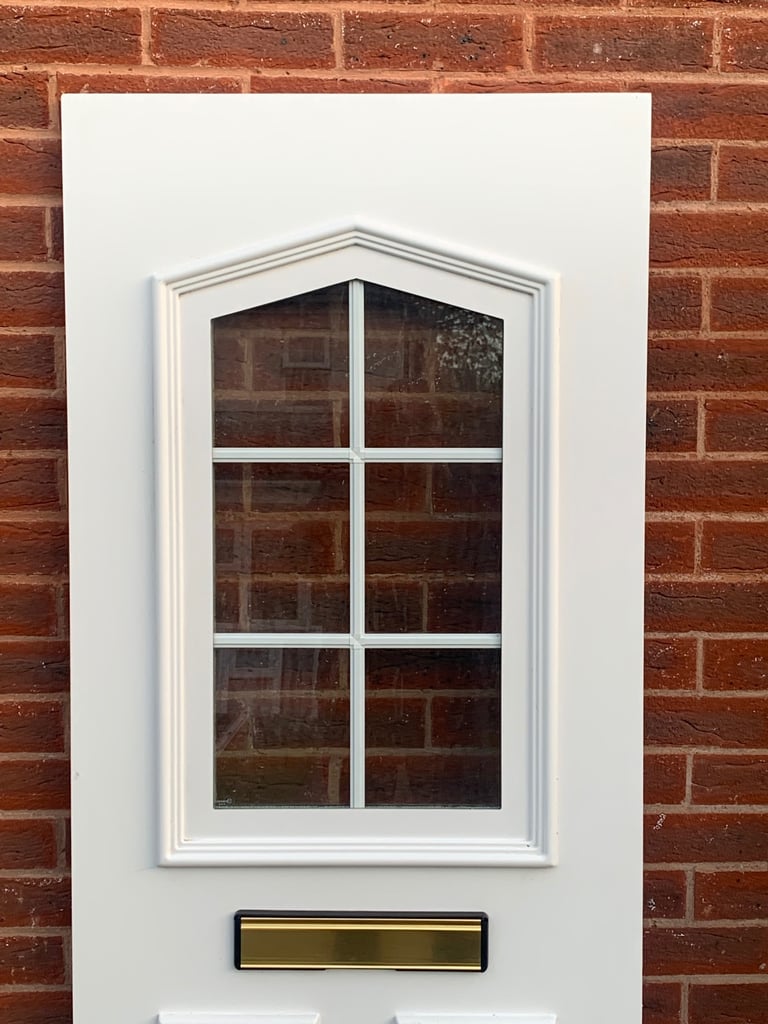 UPVC DOUBLE GLAZED DOOR PANEL IN FILL CARD 682mm WIDE 1762mm HIGH CAN DELIVER