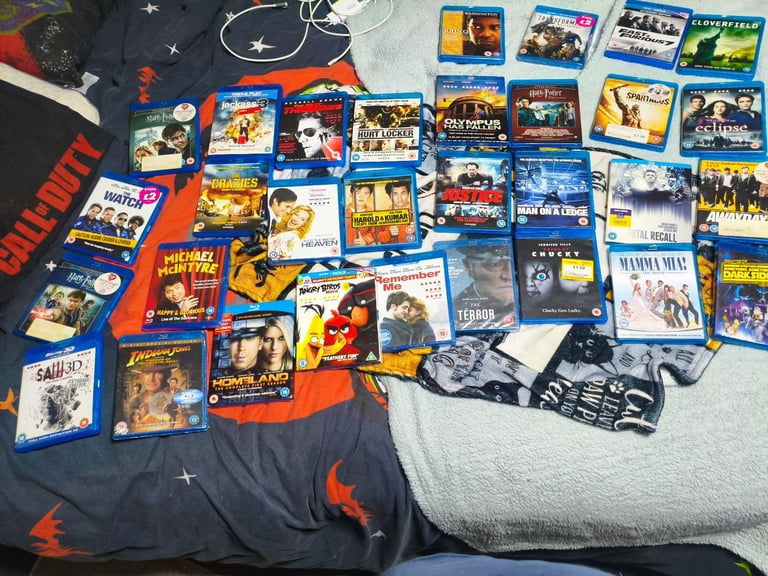31 blu rays collection