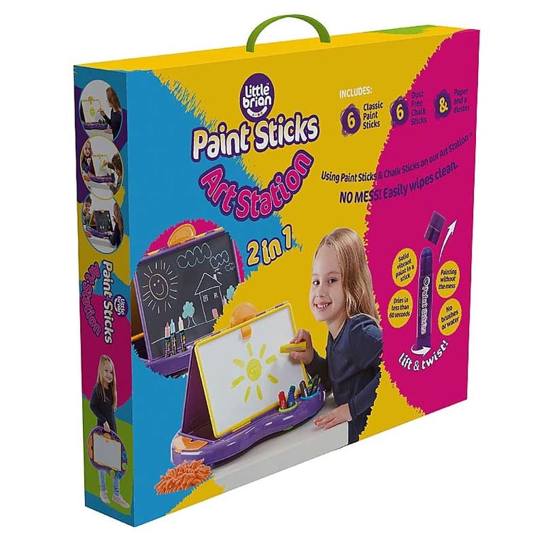 image for Little Brian Paint Sticks - Art Station - BRAND NEW in original box
