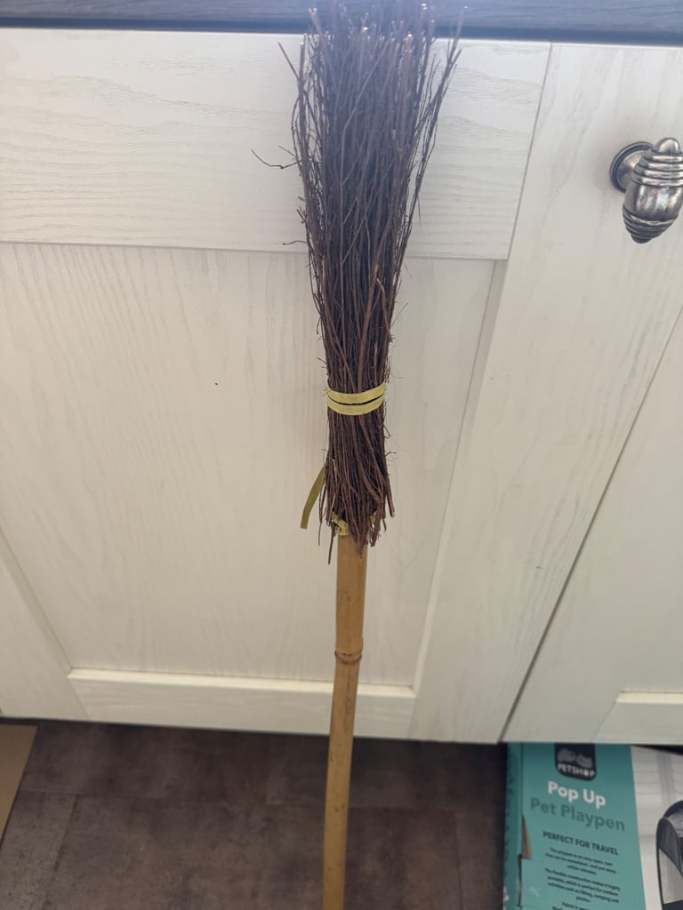 image for Kids dress up witches broomstick