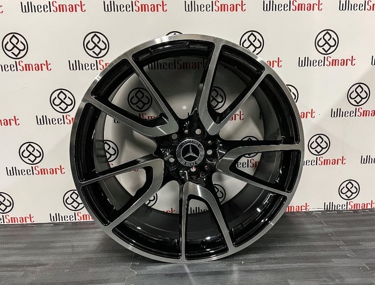 NEW 19" 20" MERCEDES 43AMG STYLE ALLOY WHEELS  5x112 DIAMOND CUT FINISH