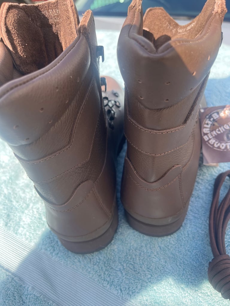 ALTBERG DEFENDER BOOTS COMBAT HIGH LIABILITY BROWN LADIES size 7