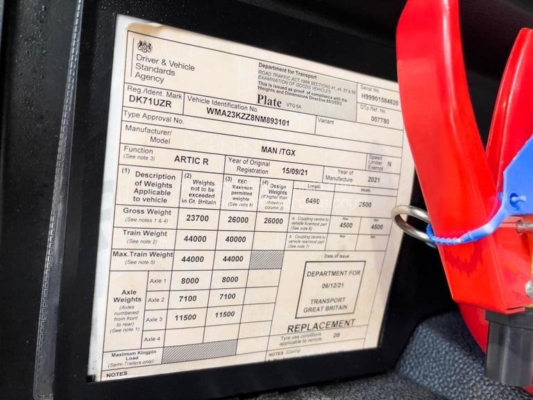 2021 (71) MAN TGX 26.510 BLS XL 