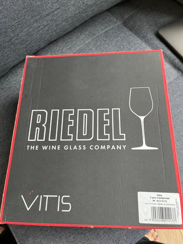 Riedel Vitis Cabernet Glasses (Pair) | in Westminster, London | Gumtree