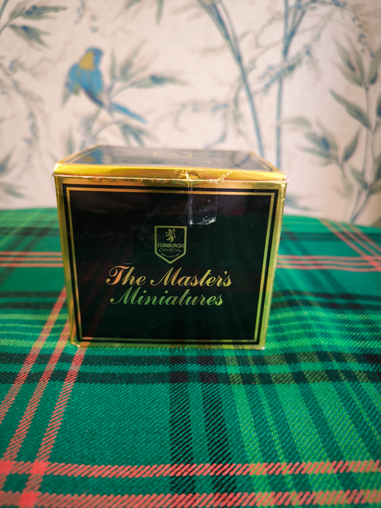 Edinburgh Crystal Sweet Jar - The Masters Miniatures