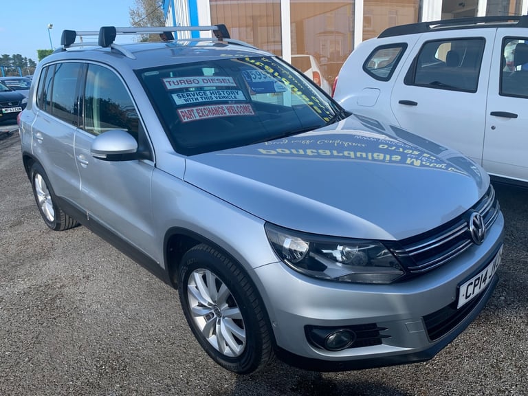 2014 Volkswagen Tiguan 2.0 TDi BlueMotion Tech Match 5dr [2WD] ESTATE Diesel Manual
