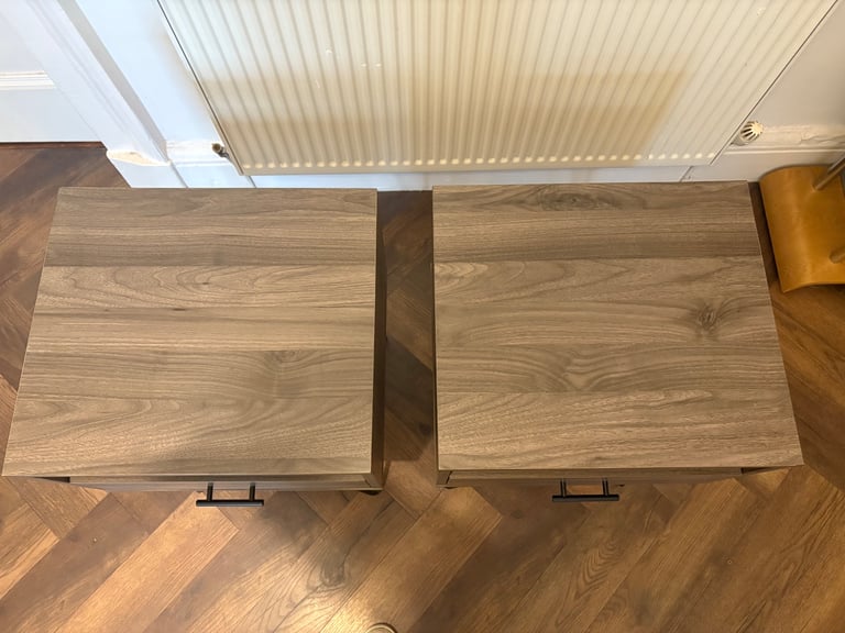 Stunning High Quality bedside tables (Slate Grey)