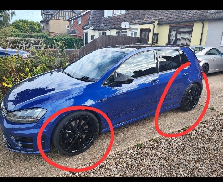 4 x alloy 19" alloys wheels for sale 50